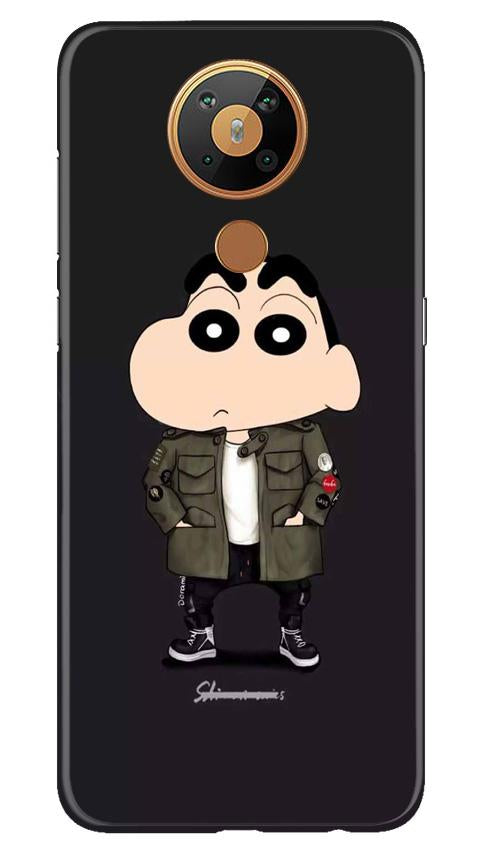 Shin Chan Mobile Back Case for Nokia 5.3 (Design - 391)