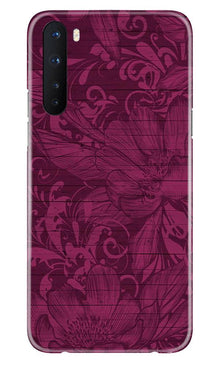 Purple Backround Mobile Back Case for OnePlus Nord (Design - 22)