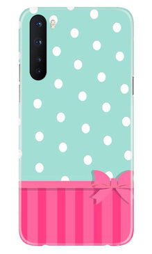 Gift Wrap Mobile Back Case for OnePlus Nord (Design - 30)