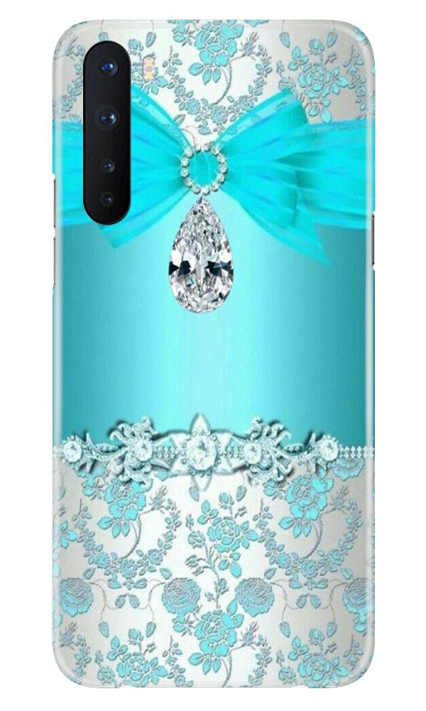 Shinny Blue Background Case for OnePlus Nord