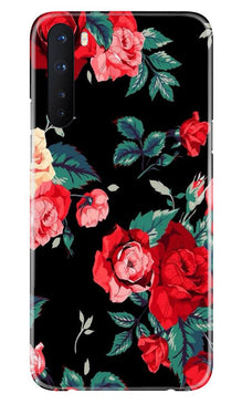 Red Rose2 Mobile Back Case for OnePlus Nord (Design - 81)