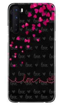 Love in Air Mobile Back Case for OnePlus Nord (Design - 89)