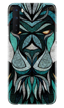 Lion Mobile Back Case for OnePlus Nord (Design - 97)