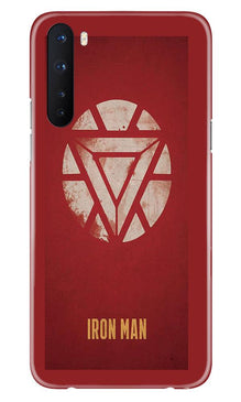 Iron Man Superhero Mobile Back Case for OnePlus Nord  (Design - 115)