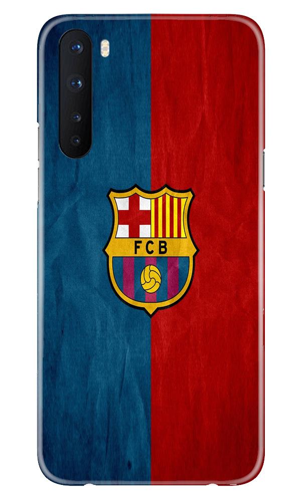 FCB Football Case for OnePlus Nord  (Design - 123)