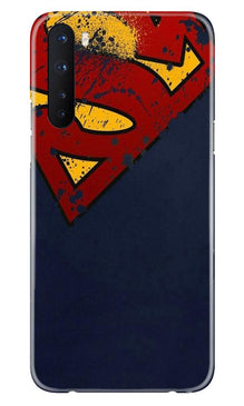 Superman Superhero Mobile Back Case for OnePlus Nord  (Design - 125)
