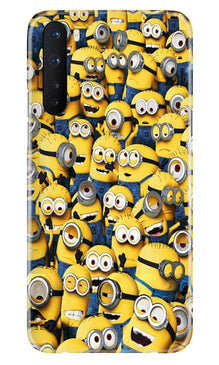 Minions Mobile Back Case for OnePlus Nord  (Design - 126)
