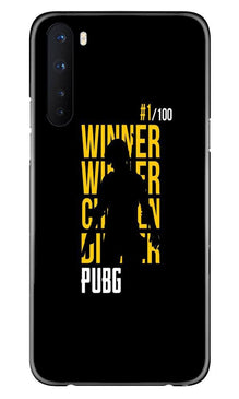 Pubg Winner Winner Mobile Back Case for OnePlus Nord  (Design - 177)