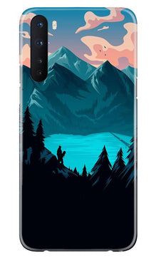 Mountains Mobile Back Case for OnePlus Nord (Design - 186)