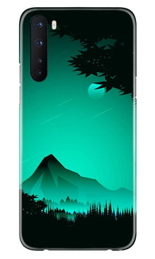 Moon Mountain Mobile Back Case for OnePlus Nord (Design - 204)