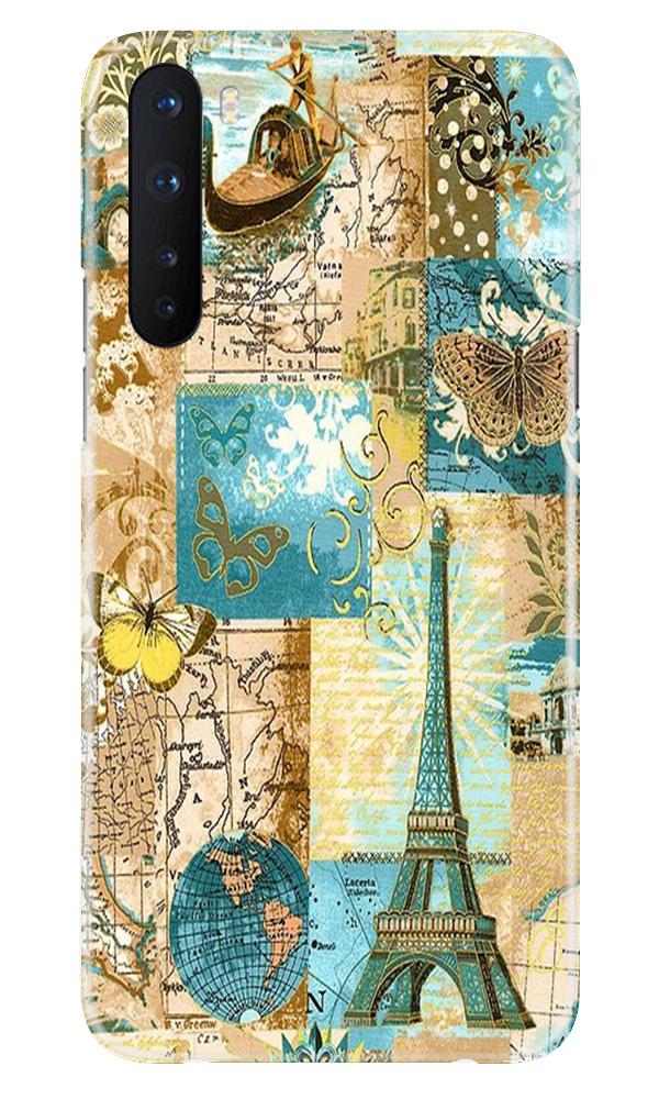 Travel Eiffel Tower Case for OnePlus Nord (Design No. 206)