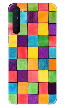 Colorful Square Mobile Back Case for OnePlus Nord (Design - 218)