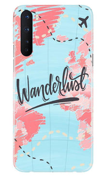 Wonderlust Travel Mobile Back Case for OnePlus Nord (Design - 223)