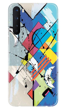 Modern Art Mobile Back Case for OnePlus Nord (Design - 235)