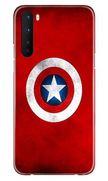 Captain America Mobile Back Case for OnePlus Nord (Design - 249)