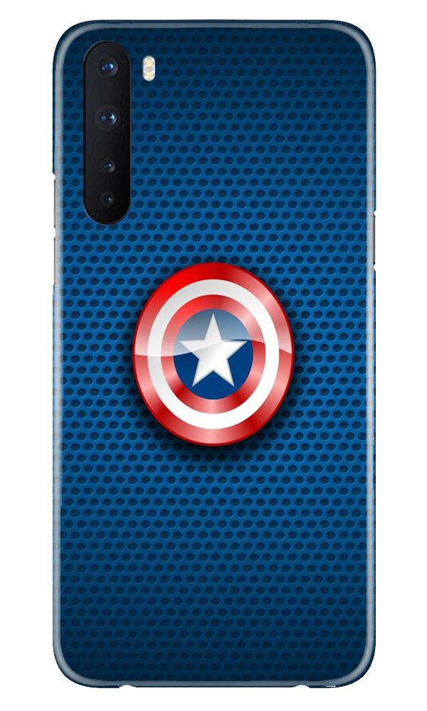 Captain America Shield Case for OnePlus Nord (Design No. 253)