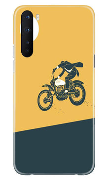 Bike Lovers Mobile Back Case for OnePlus Nord (Design - 256)