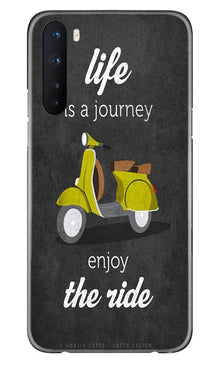 Life is a Journey Mobile Back Case for OnePlus Nord (Design - 261)