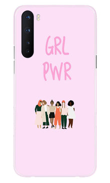Girl Power Mobile Back Case for OnePlus Nord (Design - 267)