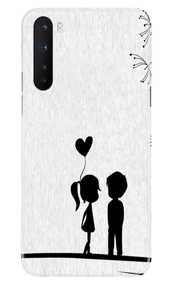 Cute Kid Couple Case for OnePlus Nord (Design No. 283)