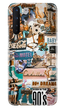 Vintage Design Mobile Back Case for OnePlus Nord (Design - 284)