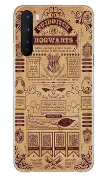 Hogwarts Mobile Back Case for OnePlus Nord (Design - 304)