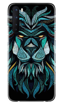 Lion Mobile Back Case for OnePlus Nord (Design - 314)
