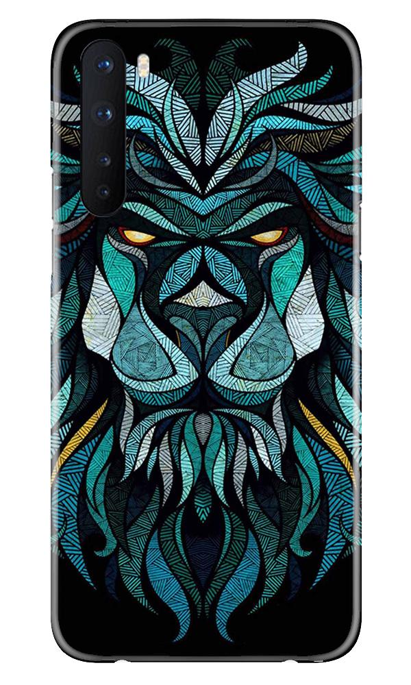 Lion Mobile Back Case for OnePlus Nord (Design - 314)