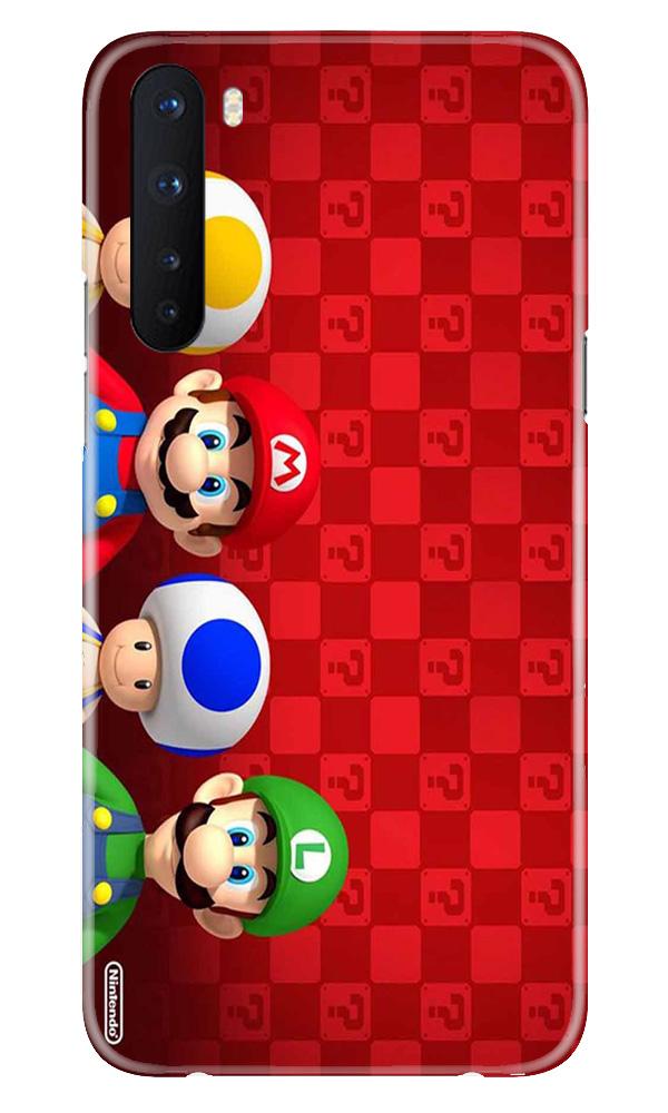 Mario Mobile Back Case for OnePlus Nord (Design - 337)