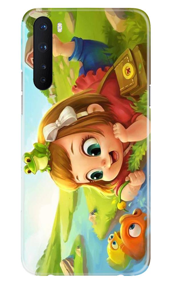 Baby Girl Mobile Back Case for OnePlus Nord (Design - 339)