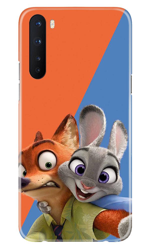 Cartoon Mobile Back Case for OnePlus Nord (Design - 346)