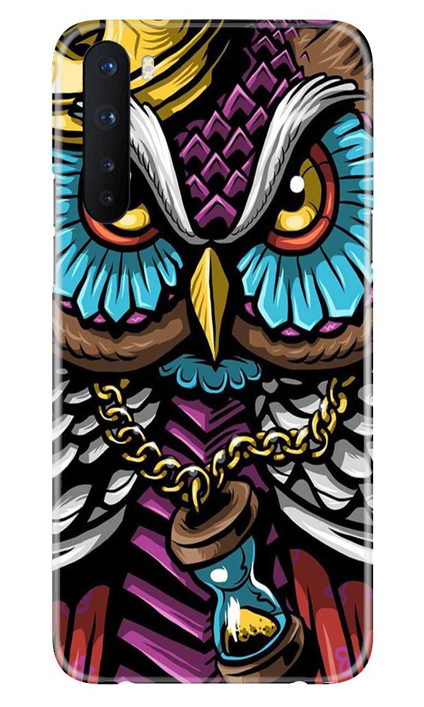Owl Mobile Back Case for OnePlus Nord (Design - 359)