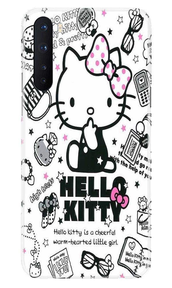 Hello Kitty Mobile Back Case for OnePlus Nord (Design - 361)
