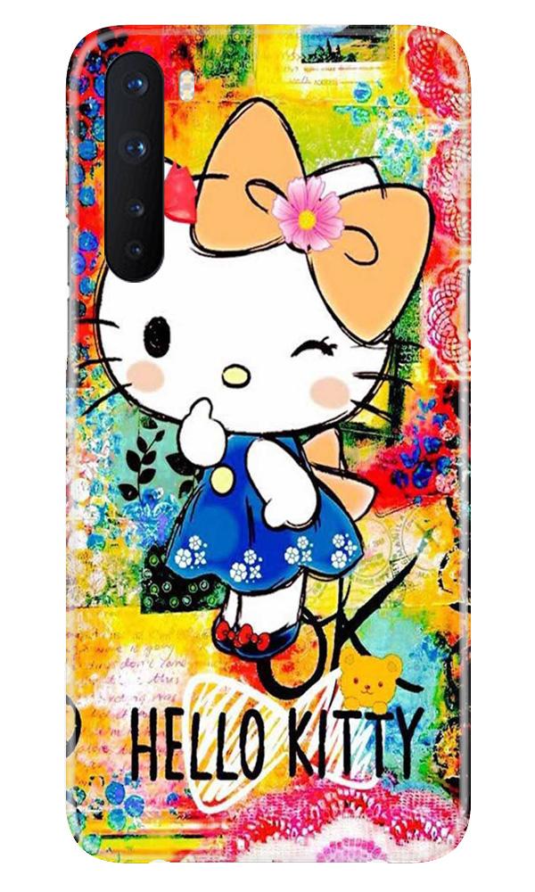 Hello Kitty Mobile Back Case for OnePlus Nord (Design - 362)