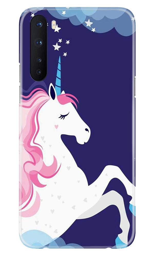 Unicorn Mobile Back Case for OnePlus Nord (Design - 365)