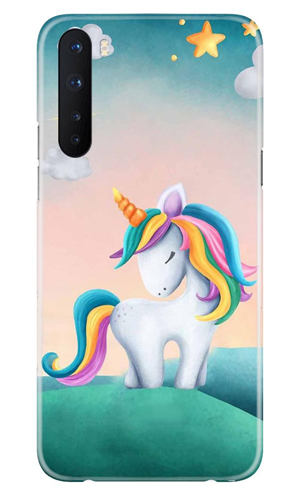 Unicorn Mobile Back Case for OnePlus Nord (Design - 366)