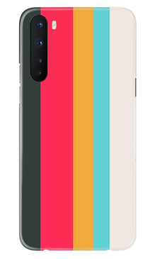 Color Pattern Mobile Back Case for OnePlus Nord (Design - 369)