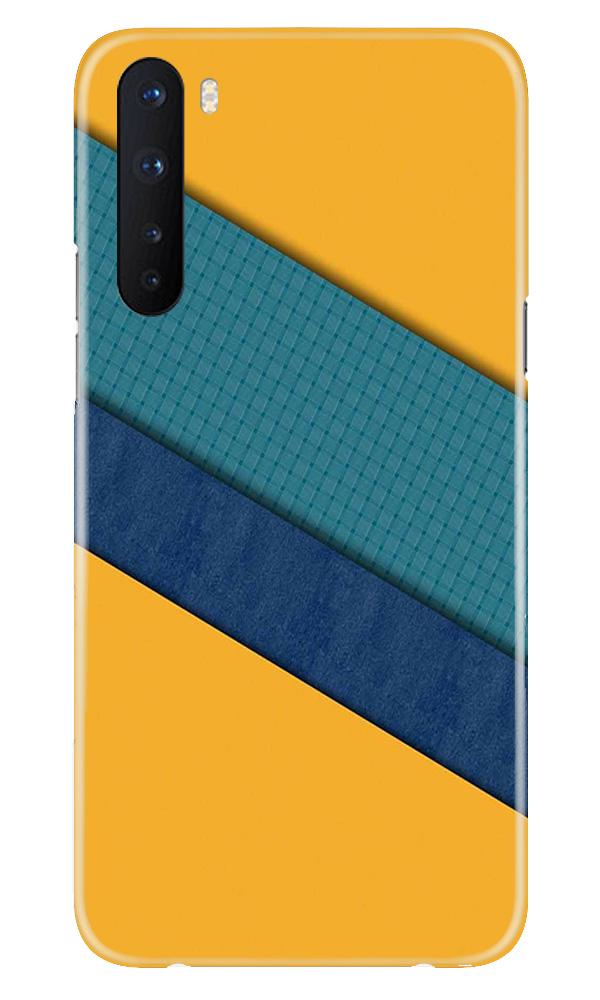 Diagonal Pattern Mobile Back Case for OnePlus Nord (Design - 370)