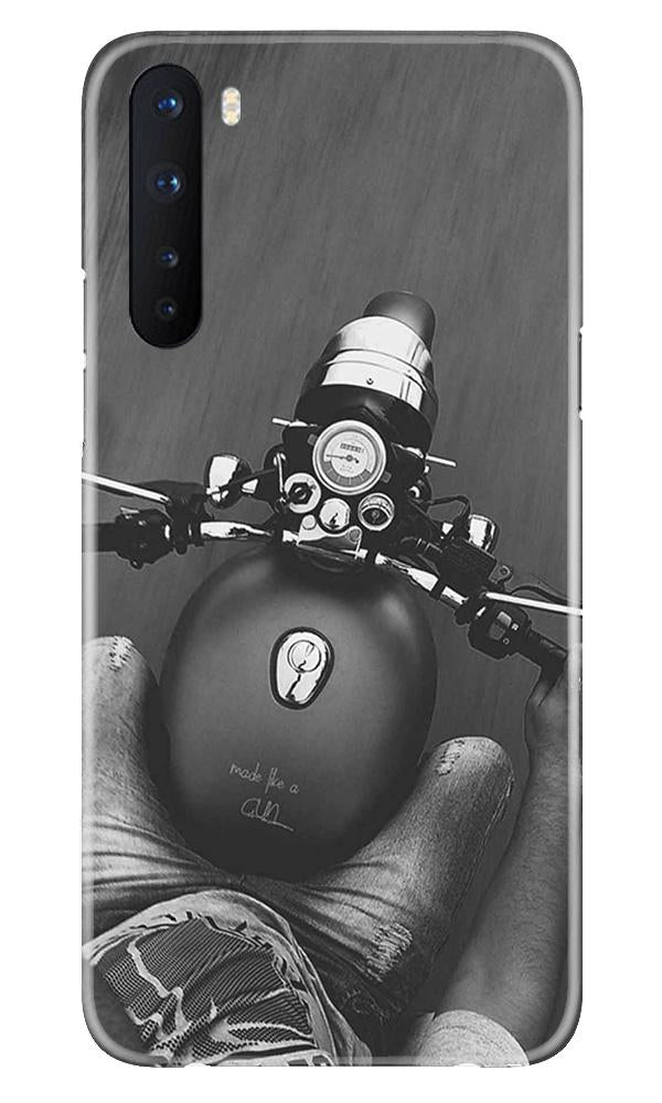 Royal Enfield Mobile Back Case for OnePlus Nord (Design - 382)