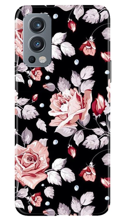 Pink rose Case for OnePlus Nord 2 5G