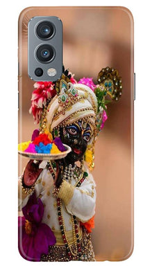 Lord Krishna2 Mobile Back Case for OnePlus Nord 2 5G (Design - 17)