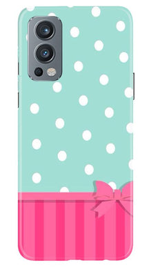 Gift Wrap Mobile Back Case for OnePlus Nord 2 5G (Design - 30)
