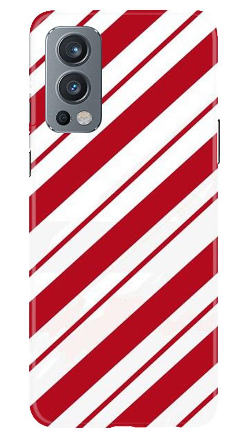 Red White Case for OnePlus Nord 2 5G