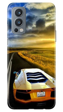Car lovers Mobile Back Case for OnePlus Nord 2 5G (Design - 46)