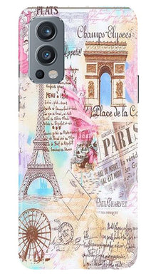 Paris Eiftel Tower Mobile Back Case for OnePlus Nord 2 5G (Design - 54)