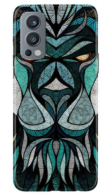 Lion Mobile Back Case for OnePlus Nord 2 5G (Design - 97)