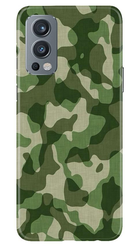 Army Camouflage Case for OnePlus Nord 2 5G(Design - 106)
