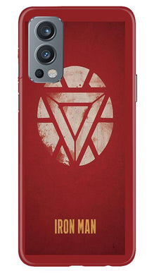 Iron Man Superhero Mobile Back Case for OnePlus Nord 2 5G  (Design - 115)