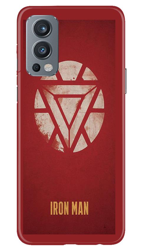 Iron Man Superhero Case for OnePlus Nord 2 5G  (Design - 115)