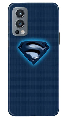 Superman Superhero Mobile Back Case for OnePlus Nord 2 5G  (Design - 117)
